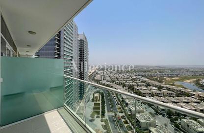 Apartment - Studio - 1 for rent in Carson A - Carson - Damac Hills - Dubai