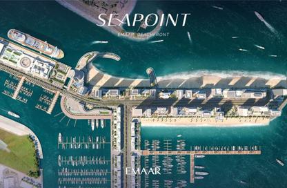 شقة - غرفة نوم - 1 حمام للبيع في برج Seapoint 2 - سي بوينت - إعمار بيتشفرونت - دبي هاربور - دبي