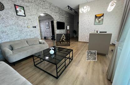 Business Centre - Studio - 4 Bathrooms for sale in Corniche Tower - Ajman Corniche Road - Ajman