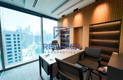 Office Space - Studio - 1 Bathroom for rent in The Binary Tower - Business Bay - Dubai