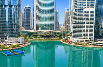 Apartment - 1 - 2 for rent in Dubai Arch - JLT Cluster G - Jumeirah Lake Towers - Dubai