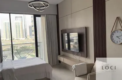 Apartment - Studio - 1 Bathroom for rent in Amal Tower - Dubai Sports City - Dubai