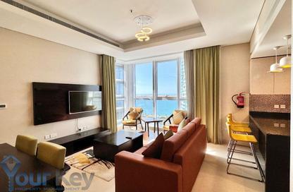Apartment - 1 Bedroom - 2 Bathrooms for rent in Al Jowhara Tower - Corniche Road - Abu Dhabi