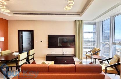 Apartment - 1 Bedroom - 2 Bathrooms for rent in Al Jowhara Tower - Corniche Road - Abu Dhabi