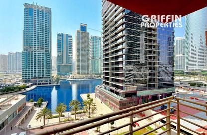 Apartment - 1 Bedroom - 2 Bathrooms for rent in Icon Tower 2 - JLT Cluster L - Jumeirah Lake Towers - Dubai