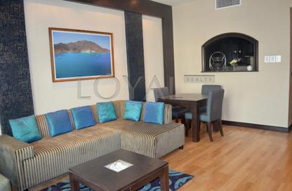 Apartment - 1 Bedroom - 1 Bathroom for rent in University View Block A - University View - Dubai Silicon Oasis - Dubai