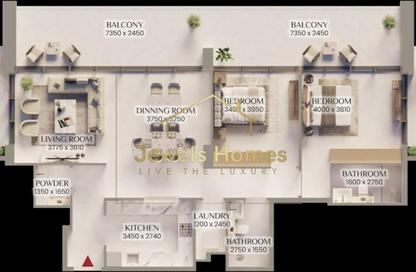 Apartment - 2 - 3 for sale in Bliss Tower - Dubai Land Residence Complex - Dubai Apartment - 2 - 3 for sale in Bliss Tower - Dubai Land Residence Complex - Dubai