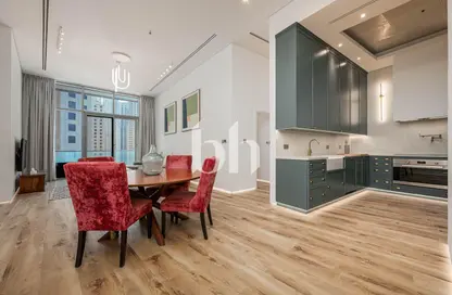 Apartment - 2 Bedrooms - 2 Bathrooms for rent in Trident Grand Residence - Dubai Marina - Dubai