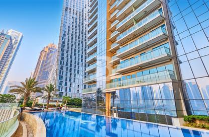 Apartment - 1 Bedroom - 2 Bathrooms for rent in Damac Heights - Dubai Marina - Dubai