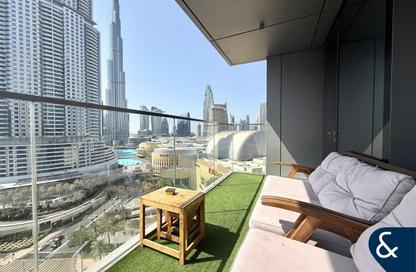 Apartment - 2 Bedrooms - 3 Bathrooms for rent in Boulevard Point - Downtown Dubai - Dubai