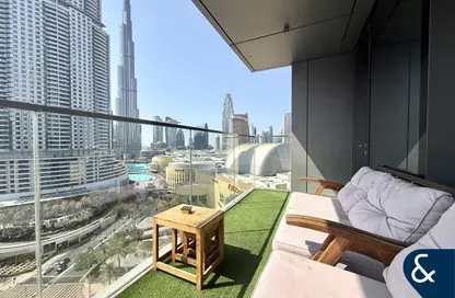 شقة - 2 غرف نوم - 3 حمامات للايجار في بوليفارد بوينت - وسط مدينة دبي - دبي