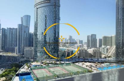 Apartment - 1 Bedroom - 2 Bathrooms for rent in The Gate Tower 1 - Shams Abu Dhabi - Al Reem Island - Abu Dhabi