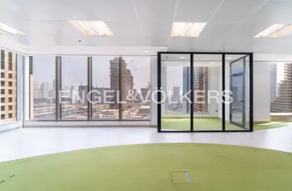 Office Space - Studio - 1 Bathroom for rent in Al Habtoor Business Tower - Dubai Marina - Dubai