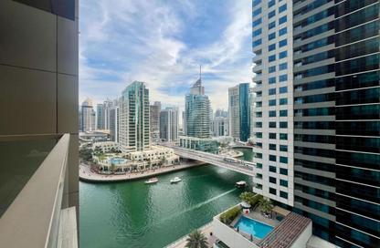 Apartment - 1 Bedroom - 2 Bathrooms for rent in No.9 - Dubai Marina - Dubai