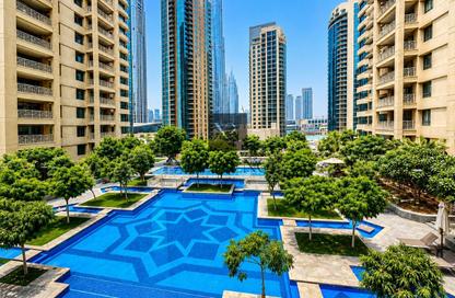 Apartment - Studio - 1 Bathroom for rent in 29 Burj Boulevard Podium - 29 Burj Boulevard - Downtown Dubai - Dubai