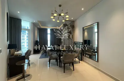 Apartment - 1 Bedroom - 2 Bathrooms for sale in Damac Maison Prive A - Damac Maison Prive - Business Bay - Dubai Apartment - 1 Bedroom - 2 Bathrooms for sale in Damac Maison Prive A - Damac Maison Prive - Business Bay - Dubai