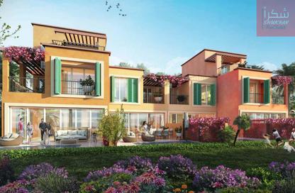 Townhouse - 4 - 3 for sale in Marbella - Damac Lagoons - Dubai