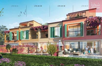 Townhouse - 4 - 3 for sale in Marbella - Damac Lagoons - Dubai