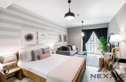 Apartment - Studio - 1 Bathroom for rent in Goldcrest Executive - JLT Cluster C - Jumeirah Lake Towers - Dubai