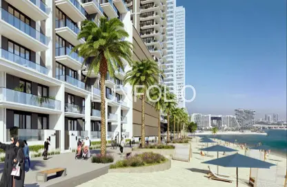 شقة - غرفة نوم - 1 حمام للبيع في قصر الشاطئ - إعمار بيتشفرونت - دبي هاربور - دبي