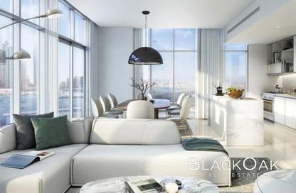 شقة - غرفة نوم - 2 حمامات للبيع في برج Seapoint 1 - سي بوينت - إعمار بيتشفرونت - دبي هاربور - دبي