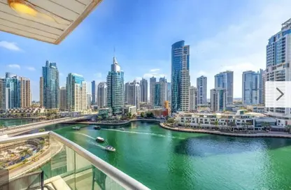 Apartment - 1 Bedroom - 2 Bathrooms for rent in Dorra Bay - Dubai Marina - Dubai
