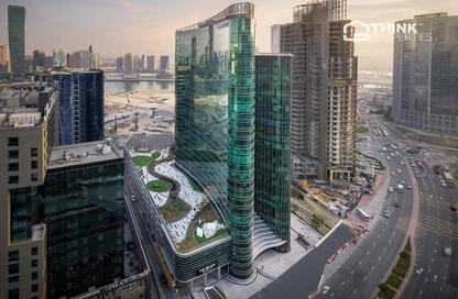 Office Space - Studio - 1 Bathroom for rent in The Binary Tower - Business Bay - Dubai