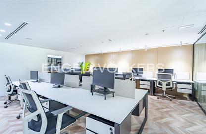 Office Space - Studio - 1 for rent in The Binary Tower - Business Bay - Dubai
