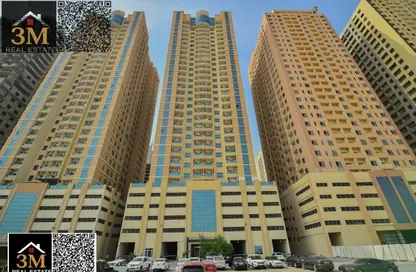 شقة - غرفة نوم - 2 حمامات للايجار في برج بارادايس ليك ب6 - ابراج بحيرة بارادايس - مدينة الإمارات - عجمان