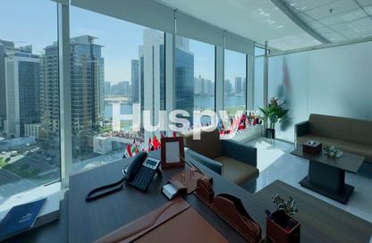Office Space - Studio - 1 for rent in The Prime Tower - Business Bay - Dubai