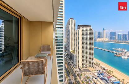 Apartment - 1 - 1 for sale in Grand Bleu Tower 2 - Grand Bleu - Emaar Beachfront - Dubai Harbour - Dubai