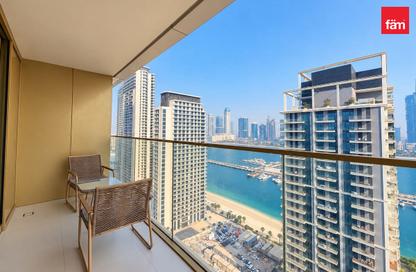 Apartment - 1 - 1 for sale in Grand Bleu Tower 2 - Grand Bleu - Emaar Beachfront - Dubai Harbour - Dubai