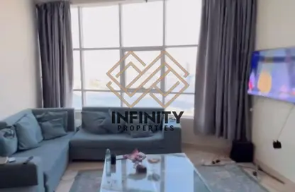 Apartment - 2 Bedrooms - 2 Bathrooms for sale in Orient Tower 2 - Orient Towers - Al Bustan - Ajman