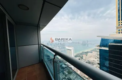 Apartment - 1 Bedroom - 2 Bathrooms for rent in Princess Tower - Dubai Marina - Dubai