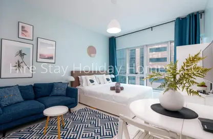 Apartment - Studio - 1 Bathroom for rent in Marina Diamonds - Dubai Marina - Dubai