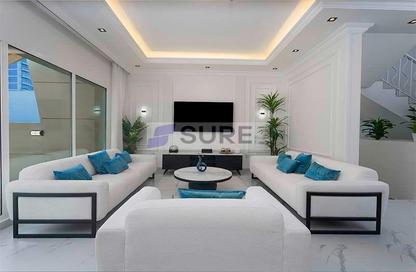Townhouse - 4 Bedrooms - 6 Bathrooms for rent in Westar Terrace Garden - District 13 - Jumeirah Village Circle - Dubai