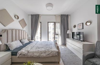 Apartment - Studio - 1 for rent in Hayat Boulevard 2B - Hayat Boulevard 2 - Hayat Boulevard - Town Square - Dubai