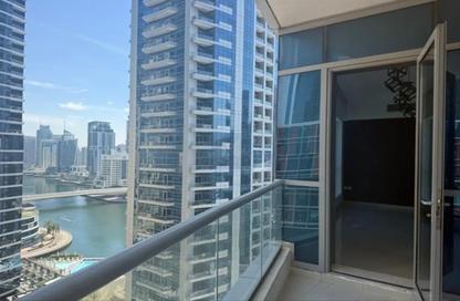 Apartment - Studio - 1 Bathroom for rent in Bay Central Tower West - Bay Central - Dubai Marina - Dubai