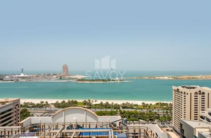 Apartment - 3 - 4 for rent in Al Ain Tower - Khalidiya Street - Al Khalidiya - Abu Dhabi