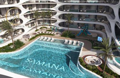 Apartment - 1 Bedroom - 2 Bathrooms for sale in Samana Boulevard Heights - Dubai Land Residence Complex - Dubai