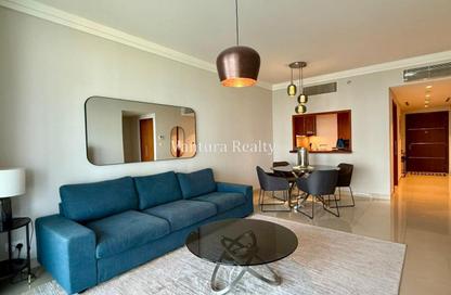 Apartment - 1 Bedroom - 2 Bathrooms for rent in Boulevard Point - Downtown Dubai - Dubai