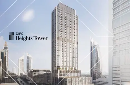 Apartment - 2 Bedrooms - 4 Bathrooms for sale in Heights Tower by DIFC - DIFC - Dubai Apartment - 2 Bedrooms - 4 Bathrooms for sale in Heights Tower by DIFC - DIFC - Dubai
