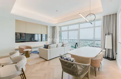 شقة - غرفة نوم - 2 حمامات للايجار في شقق الماريوت اكزيكتيف - جنوب البرشاء - البرشاء - دبي