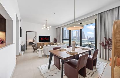 Apartment - 3 Bedrooms - 3 Bathrooms for rent in Downtown Views II Tower 1 - Downtown Views II - Zabeel 2 - Zabeel - Dubai
