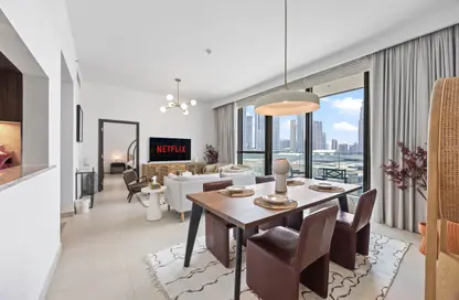 Apartment - 3 Bedrooms - 3 Bathrooms for rent in Downtown Views II Tower 1 - Downtown Views II - Zabeel 2 - Zabeel - Dubai