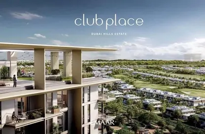 شقة - غرفة نوم - 2 حمامات للبيع في مبنى Club Place A - كلوب بلاس - دبي هيلز استيت - دبي