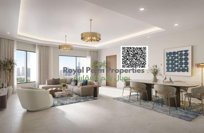 Apartment - 2 Bedrooms - 3 Bathrooms for sale in Tower C1 - Ajman Pearl Towers - Ajman Downtown - Ajman