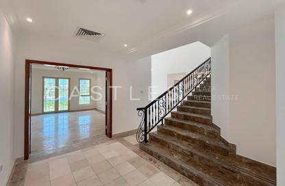 Villa - 4 - 5 for rent in Entertainment Foyer - Mediterranean Clusters - Jumeirah Islands - Dubai