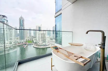 شقة - غرفة نوم - 2 حمامات للايجار في ليف ريزيدينس - دبي مارينا - دبي