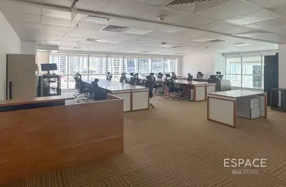 Office Space - Studio - 2 Bathrooms for rent in Jumeirah Business Centre 5 (JBC 5) - JLT Cluster W - Jumeirah Lake Towers - Dubai